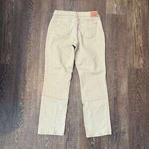 Levi’s 505 Straight Khaki Jeans – Size 31